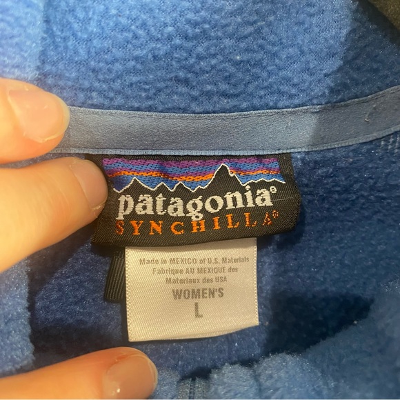 Patagonia Synchilla Fleece Zip Front Vest - Picture 3 of 5